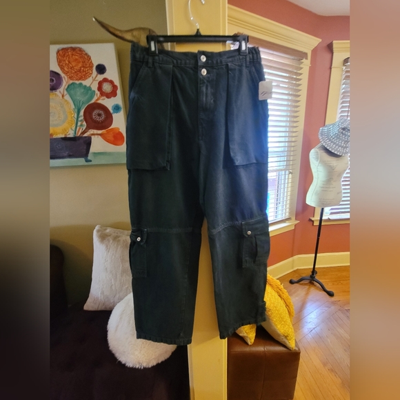 Freepeople Denim Cargo Jean - Picture 7 of 16
